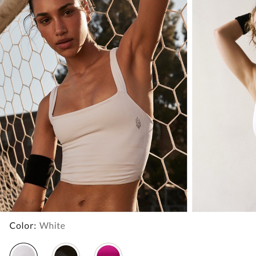 Free People on the radar longline bra NWOT
